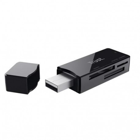 Trust NANGA card reader USB 3.2 Gen 1 (3.1 Gen 1) Type-A Black