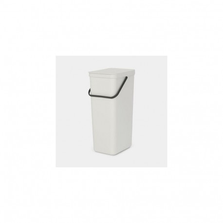 Brabantia Sort & Go 40 L Rectangular Plastic Light grey