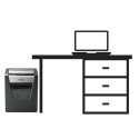 Rexel Momentum X415 paper shredder Cross shredding Black, Grey