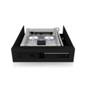ICY BOX IB-2217ASTS 8.89 cm (3.5&quot;) Storage drive tray Black