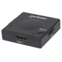Manhattan HDMI Switch 2-Port, 1080p, Connects x2 HDMI sources to x1 display, Automatic and Manual Sw