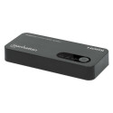 Manhattan 4K@60Hz 2-Port HDMI Splitter Splits One HDMI Input to Two HDMI Outputs (1x2), 18G, Micro-U