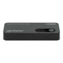 Manhattan 4K@60Hz 2-Port HDMI Splitter Splits One HDMI Input to Two HDMI Outputs (1x2), 18G, Micro-U