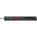 Brennenstuhl 1951150500 power extension 3 m 5 AC outlet(s) Indoor Black