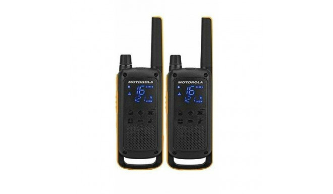 Motorola Talkabout T82 Extreme Twin Pack two-way radio 16 channels Black, Orange