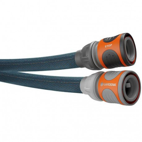 Gardena Liano garden hose 30 m Above ground Polyvinyl chloride (PVC), Textile Black, Grey