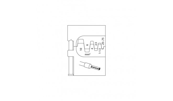 Gedore 1830600 wire connector