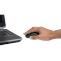 Manhattan Success Wireless Mouse, Black/Green, 1000dpi, 2.4Ghz (up to 10m), USB, Optical, Three Butt