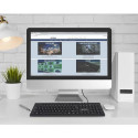Manhattan Keyboard USB Wired, Black, Full Size Keys, Cable 1.5m, USB-A connection, Plug and Play, Th