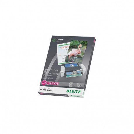 Leitz iLAM Matt A4 Laminating Pouches, 125 microns, Pack of 100