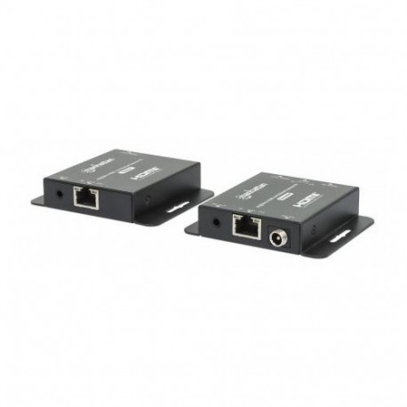 Manhattan 4K HDMI over Ethernet Extender Kit, Extends 4K@30Hz signal up to 40m or a 1080p@60Hz signa