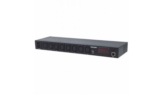 Intellinet 19&quot; Intelligent 8-Port PDU, 19&quot; Rackmountable C13 Intelligent Power Dis