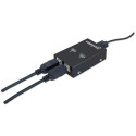 Manhattan USB-A Automatic Sharing Switch, 2x USB-B Ports, 480 Mbps (USB 2.0), Dual Control (Auto-Sen