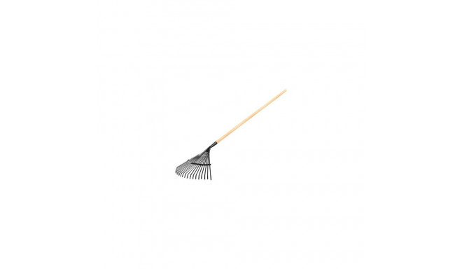 Verto 15G051 rake Leaf rake Black, Wood