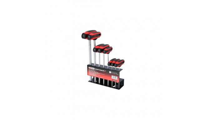 KS Tools 158.8130 hex key T-handle hex key set 8 pc(s)