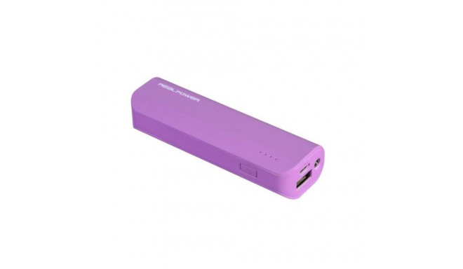 RealPower PB-2600 Lithium-Ion (Li-Ion) 2600 mAh Pink