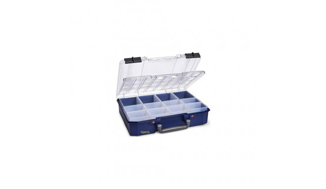 raaco CarryLite 80 4x8-12/DLU Blue Polycarbonate (PC), Polypropylene (PP)