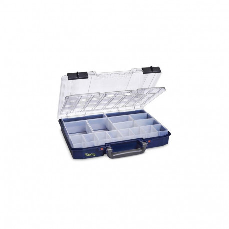 raaco CarryLite 55 4x8-16/DLU Blue Polycarbonate (PC), Polypropylene (PP)