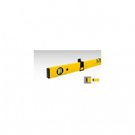 Stabila Wasserwaage Type 70 MAS level 0.8 m Black, Yellow