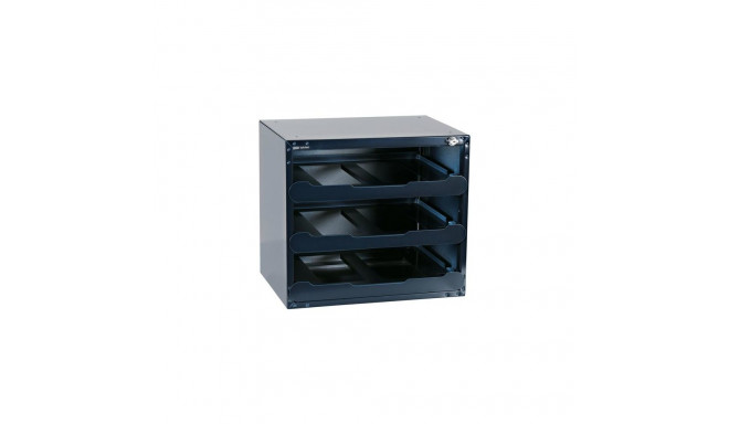 raaco SafeBox 80 Freestanding safe Steel Blue