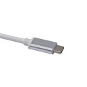 Equip USB-C to 3-port USB 3.0 Hubs with Gigabit adapter