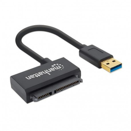 Manhattan USB-A to SATA 2.5" Adapter Cable, 42cm, Male to Male, 5 Gbps (USB 3.2 Gen1 aka US