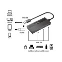 Equip 4-Port USB 3.0 Hub with USB-C Adapter