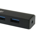 Equip 128953 interface hub USB 3.2 Gen 1 (3.1 Gen 1) Type-A 5000 Mbit/s Black