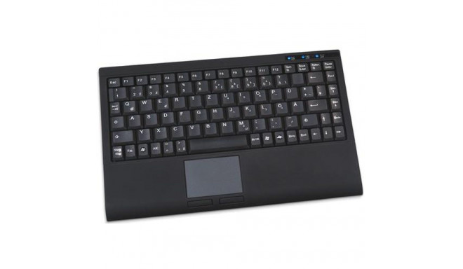 KeySonic ACK-540U+ (DE) keyboard Office USB QWERTZ Black