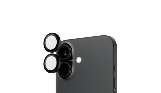 PanzerGlass ® Hoops® Camera Lens Protector Black iPhone 16 | 16 Plus