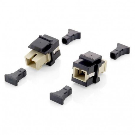 Equip Fiber Optic Keystone Adapter, SC Simplex