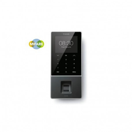 Safescan TM-828 SC Black Fingerprint, Password, Proximity card, Smart card DC TFT Ethernet LAN