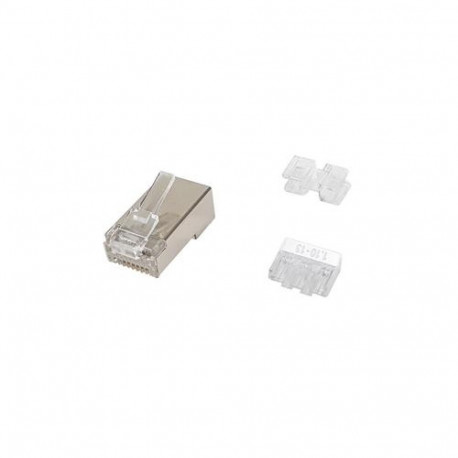 Equip Cat.6A RJ45 Shielded Plug, 100pcs/pack