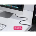 Equip USB-C to C Active Optical Cable, 10m, 4K/60Hz, Video+Data+PD