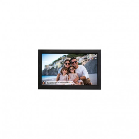 Denver PFF-1503B digital photo frame Black 39.6 cm (15.6") Touchscreen Wi-Fi