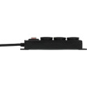 Brennenstuhl 1159950013 power extension 2 m 3 AC outlet(s) Indoor/outdoor Black