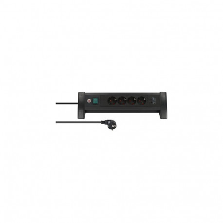 Brennenstuhl 1156250544 power extension 1.8 m 4 AC outlet(s) Indoor Black