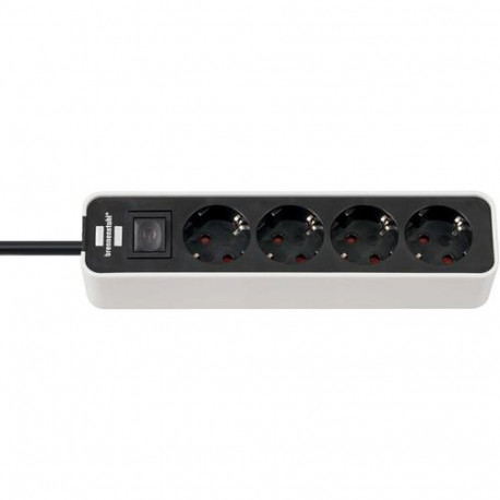 Brennenstuhl 1153240020 power extension 1.5 m 4 AC outlet(s) Indoor White