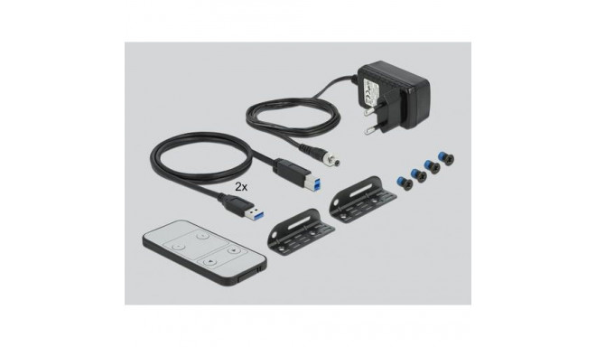 DeLOCK 11482 KVM switch Black