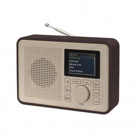 Denver DAB-60DW Portable Analog & digital Wood