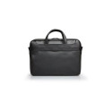 Port Designs Zurich Toploading 38.1 cm (15&quot;) Briefcase Black
