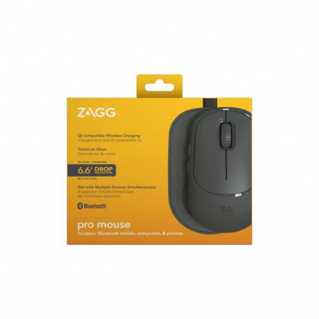 ZAGG ZAGG-Accessories-Promouse- Wireless Mouse & Wireless Charge Pad-Charcoal