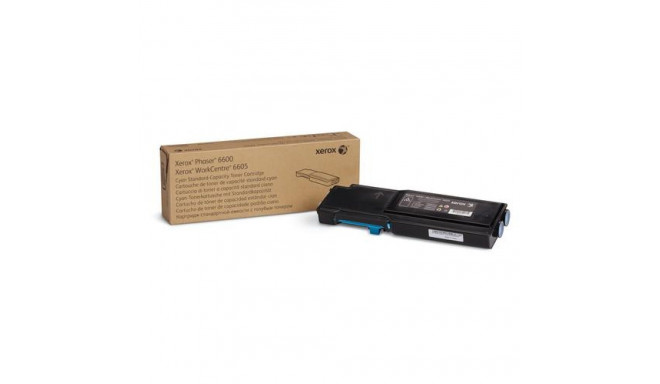 Xerox Genuine Phaser™ 6600, WorkCentre™ 6605 Cyan Standard capacity Toner Cartridge