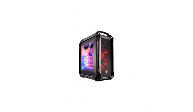 COUGAR Full Tower Case, Panzer Max, Black