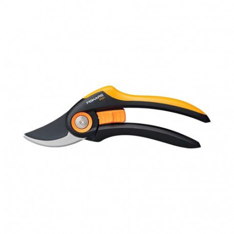 Fiskars Plus P521 pruning shears Bypass Black, Orange