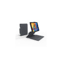 ZAGG Keyboard Pro Keys with Trackpad-Apple-iPad 10.2-Black/Gray-German