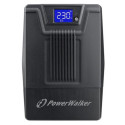 PowerWalker VI 600 SCL FR uninterruptible power supply (UPS) Line-Interactive 0.6 kVA 360 W 2 AC out