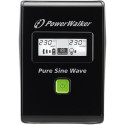 PowerWalker VI 600 SW FR uninterruptible power supply (UPS) Line-Interactive 0.6 kVA 360 W 2 AC outl