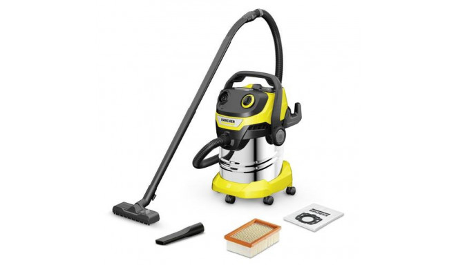 Kärcher WD 5 S V-25/5/22 Stainless steel, Black, Yellow 25 L 1100 W