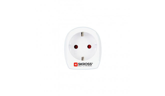 Skross 1.500232-E power plug adapter Type C (Europlug) Type K (DK)
